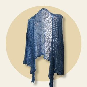 Elegant Blue Women's Sweater